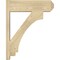 Ekena Millwork Imperial Craftsman Rough Sawn Outlooker, Douglas Fir, 8"W x 26"D x 32"H OUT08X26X32IMP04RDF - alternate 4